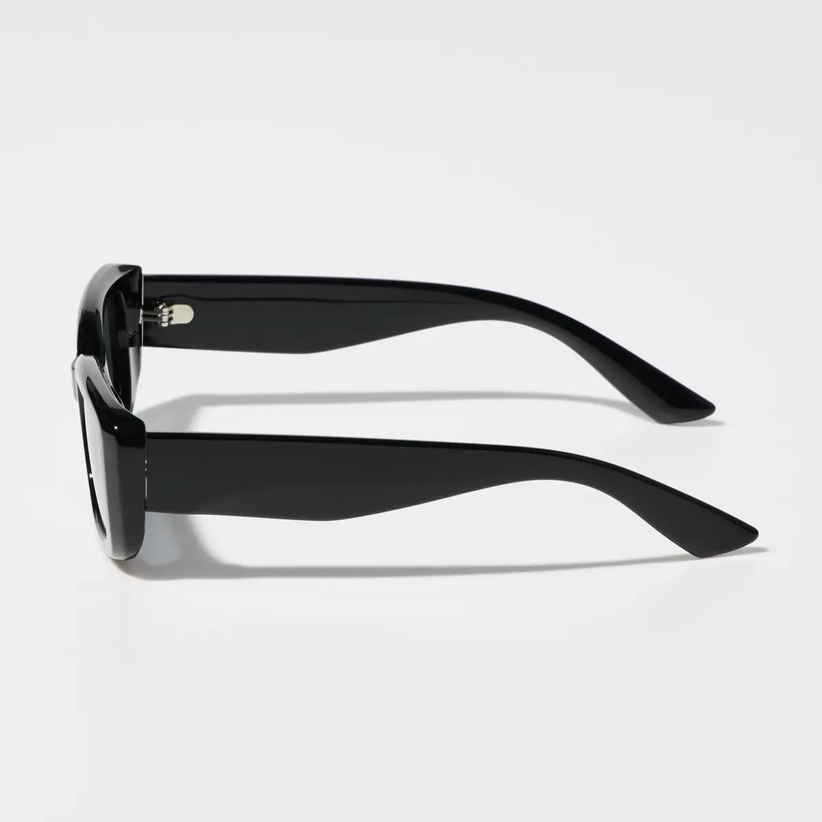 Uniqlo Rectangle Sunglasses Olive [Imported, UV400 lenses block approximately 99% of UV rays., OLIVE]