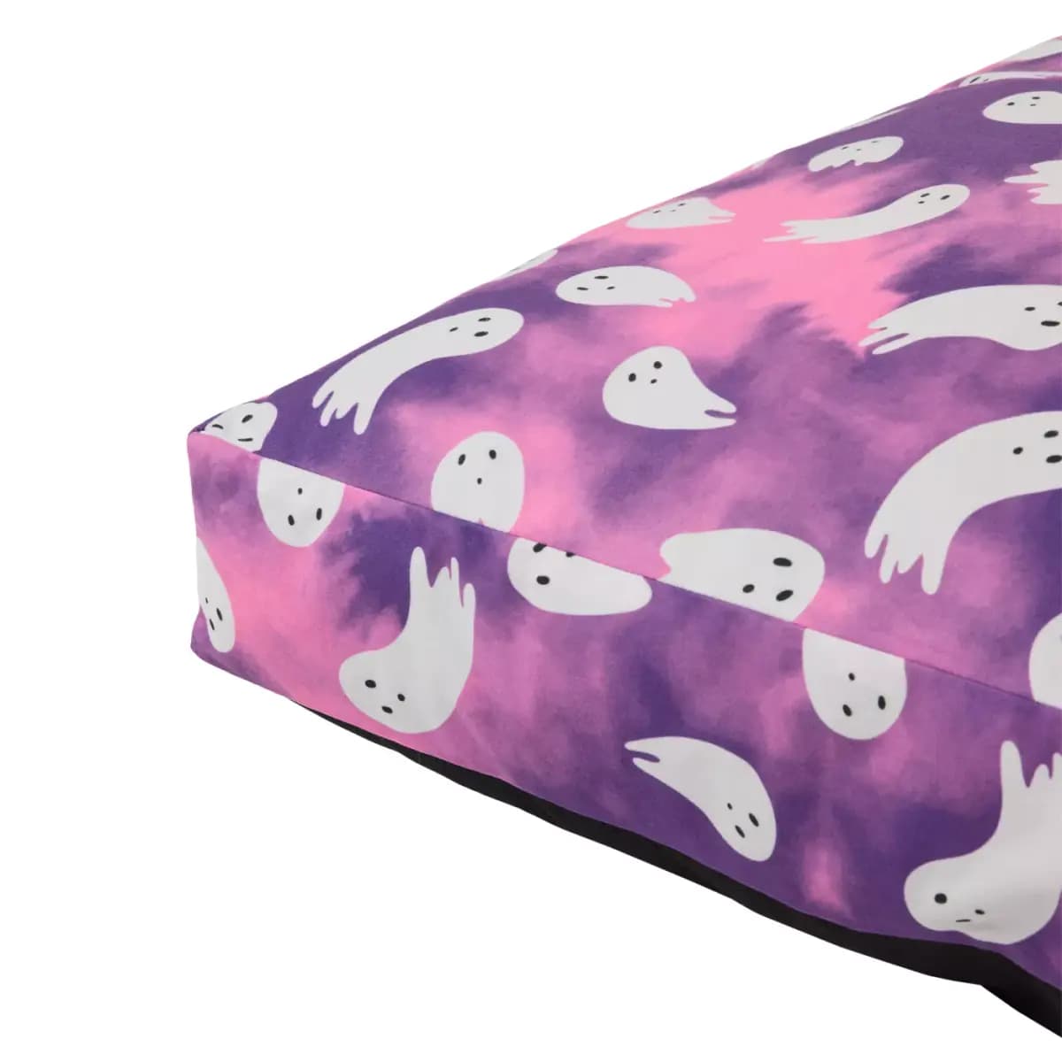 Thrills & Chills® Halloween Ghost Pillow Dog Bed, ONESIZE 36 IN L X 28 IN W [Brand Thrills & Chills®, Includes 1 Pillow Bed, Intended Pet(s) Dpgs, Material(s) Polyfill, Velboa, Non