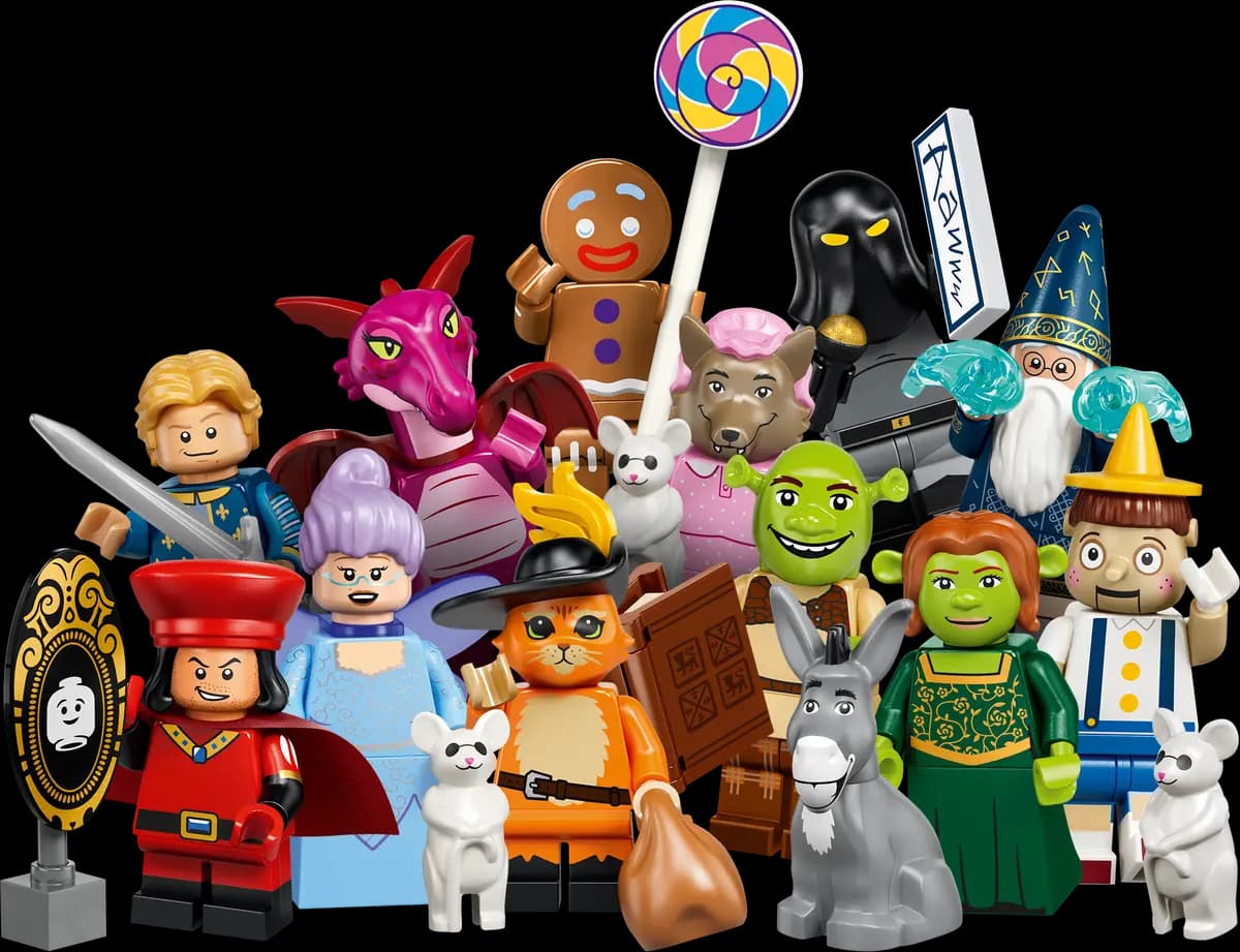 LEGO Shrek Series 6 Pack 66815 [42 pieces, ages 6+, Minifigures]