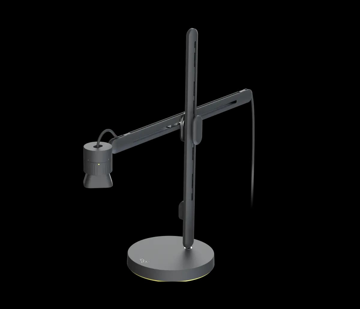 Logitech Logitech Reach [Height 23.2 in (59 cm), Width 7.48 in (19 cm), Depth 7.48 in (19 cm), Height 20.87 in (53 cm), Width 21.65 in (55 cm), Depth 7.48 in (19 cm), 4.05 kg]