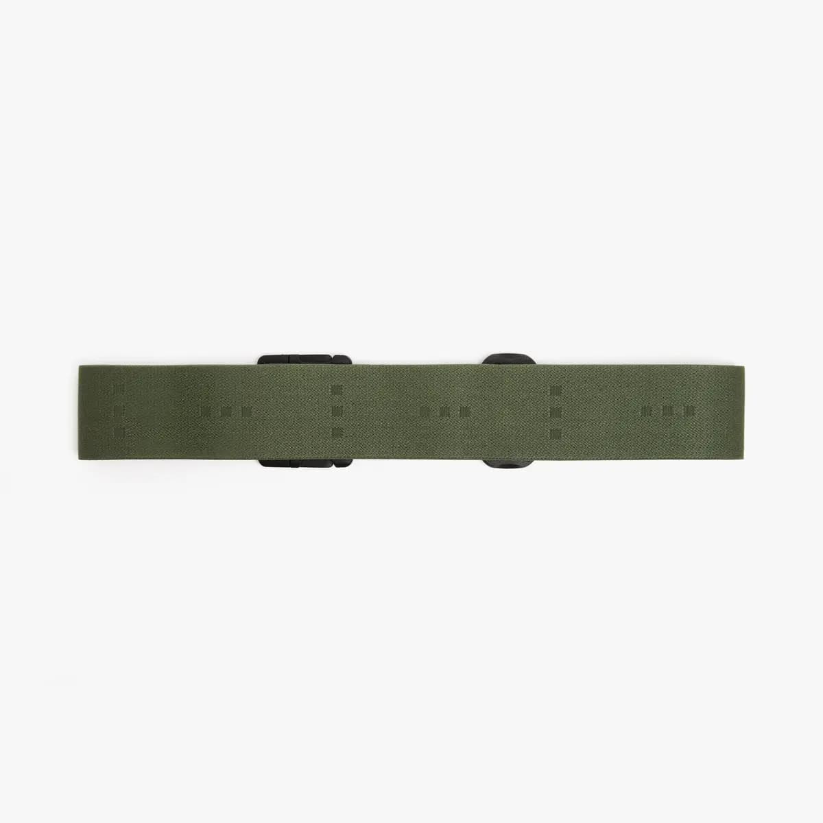 Monos Luggage Strap Olive Green [Recycled nylon side release buckle, Adjustable to fit all Monos luggage sizes, Ultra-microfibre vegan leather details]