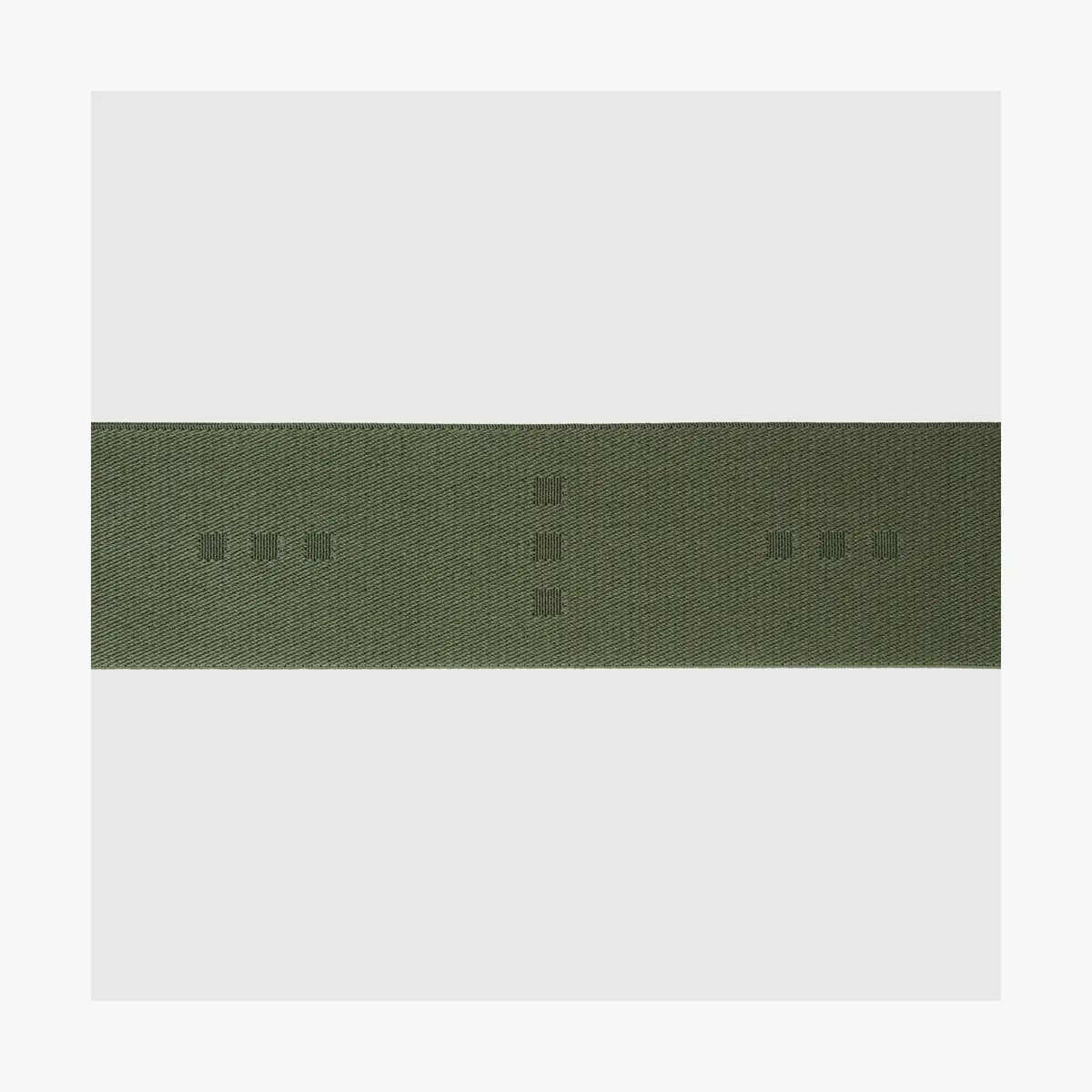 Monos Luggage Strap Olive Green [Recycled nylon side release buckle, Adjustable to fit all Monos luggage sizes, Ultra-microfibre vegan leather details]