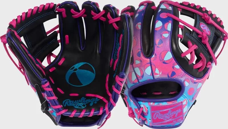 Rawlings 2026 Heart of the Hide Omaha Collection 11.5-Inch Beach Ball Glove, Right Hand Throw [R00720633, Conventional, Omaha Collection]