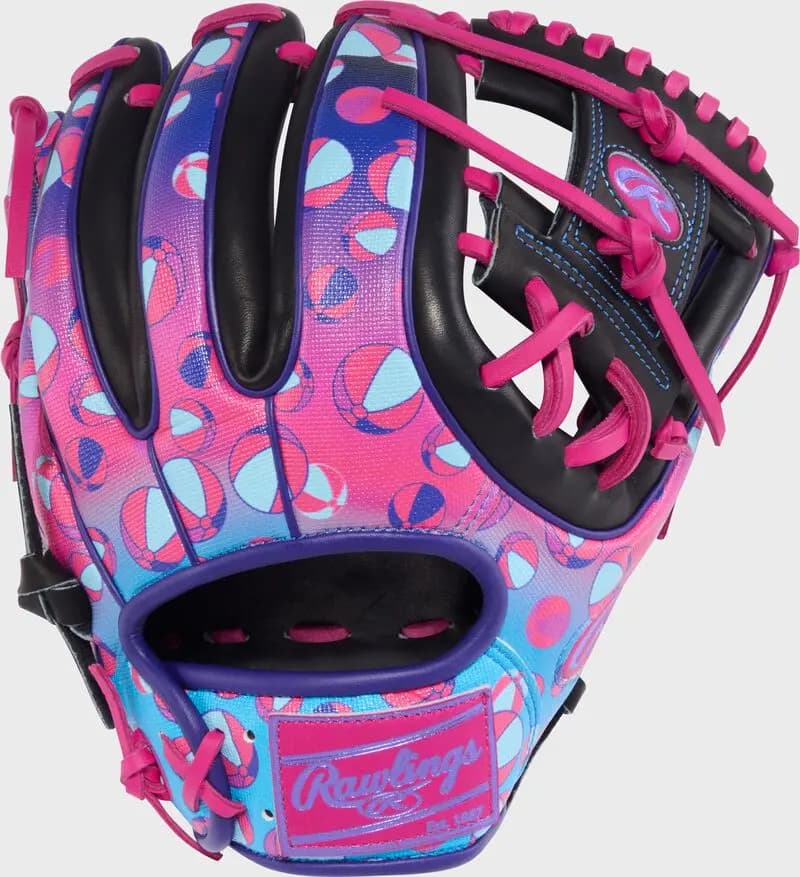 Rawlings 2026 Heart of the Hide Omaha Collection 11.5-Inch Beach Ball Glove, Right Hand Throw [R00720633, Conventional, Omaha Collection]