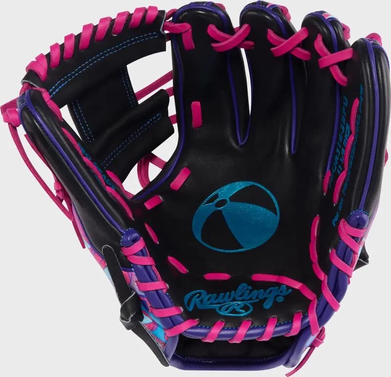 Rawlings 2026 Heart of the Hide Omaha Collection 11.5-Inch Beach Ball Glove, Right Hand Throw [R00720633, Conventional, Omaha Collection]