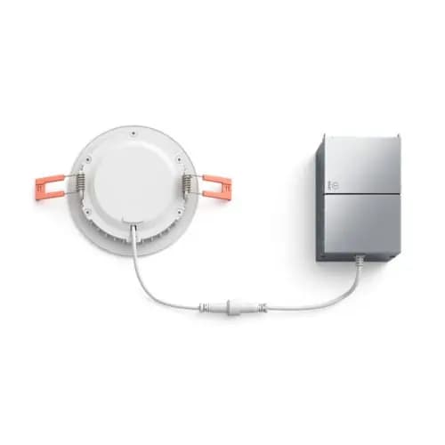 Philips Hue White and color ambiance Slim Downlight 4 inch [Beam angle 110, Nominal lifetime 35,000, Ambient temperature range -4 to +113 °F]