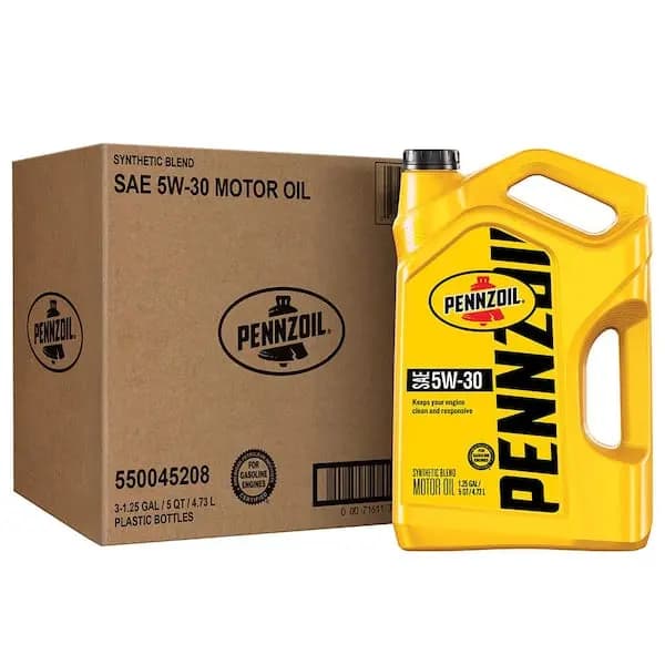 Pennzoil SAE 5W-30 Motor Oil 5 Qt., 550045208 [Automotive Part Type: Engine Oil, General Part Type: Engine Oil, Number Of Units In Package: 1]