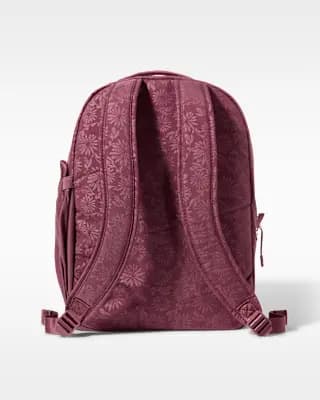Nike Aura Floral Backpack (24L) Pink Smoke/Pink Smoke/ROSE GOLD BRL [Body: 100% nylon. Lining: 100% polyester, Spot clean, ONE SIZE]