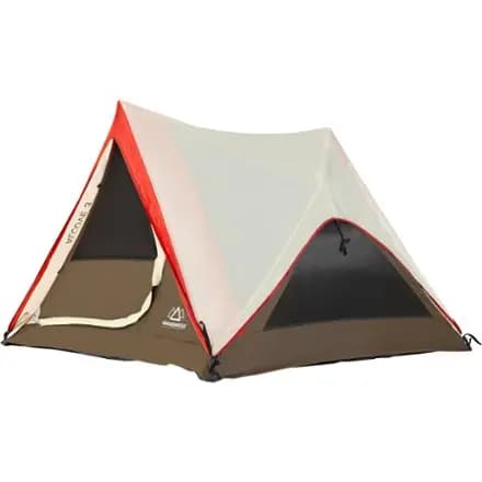 Mountain Summit Gear Rapid Series Alcove 3 Tent Brown/khaki/red [Camping, 3-season, 3-person]