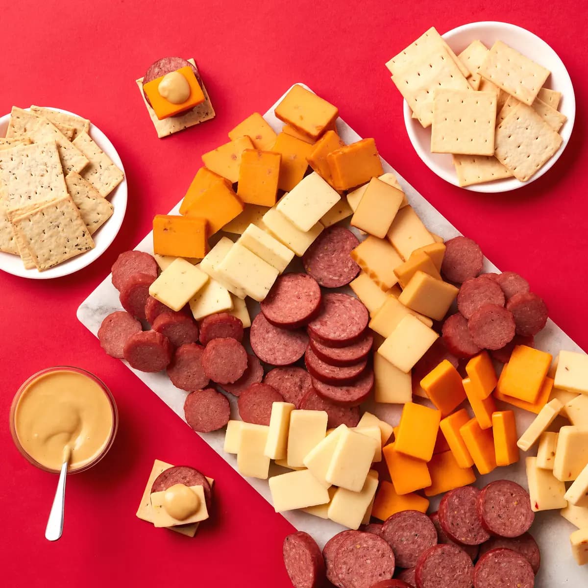 Season's Eatings Hearty Party Gift Box [7 oz, 7 oz, (2) 4 oz]