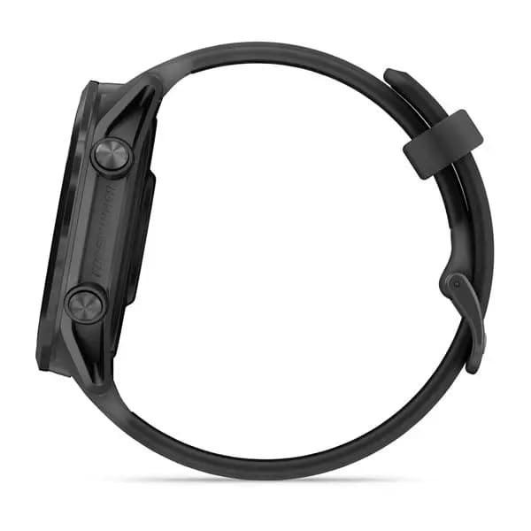 Garmin Forerunner 570 47mm Slate Gray Aluminum with Translucent Black/Black Band [AMOLED (optional always-on mode), 5 ATM, 1.2" (30.4 mm) diameter]