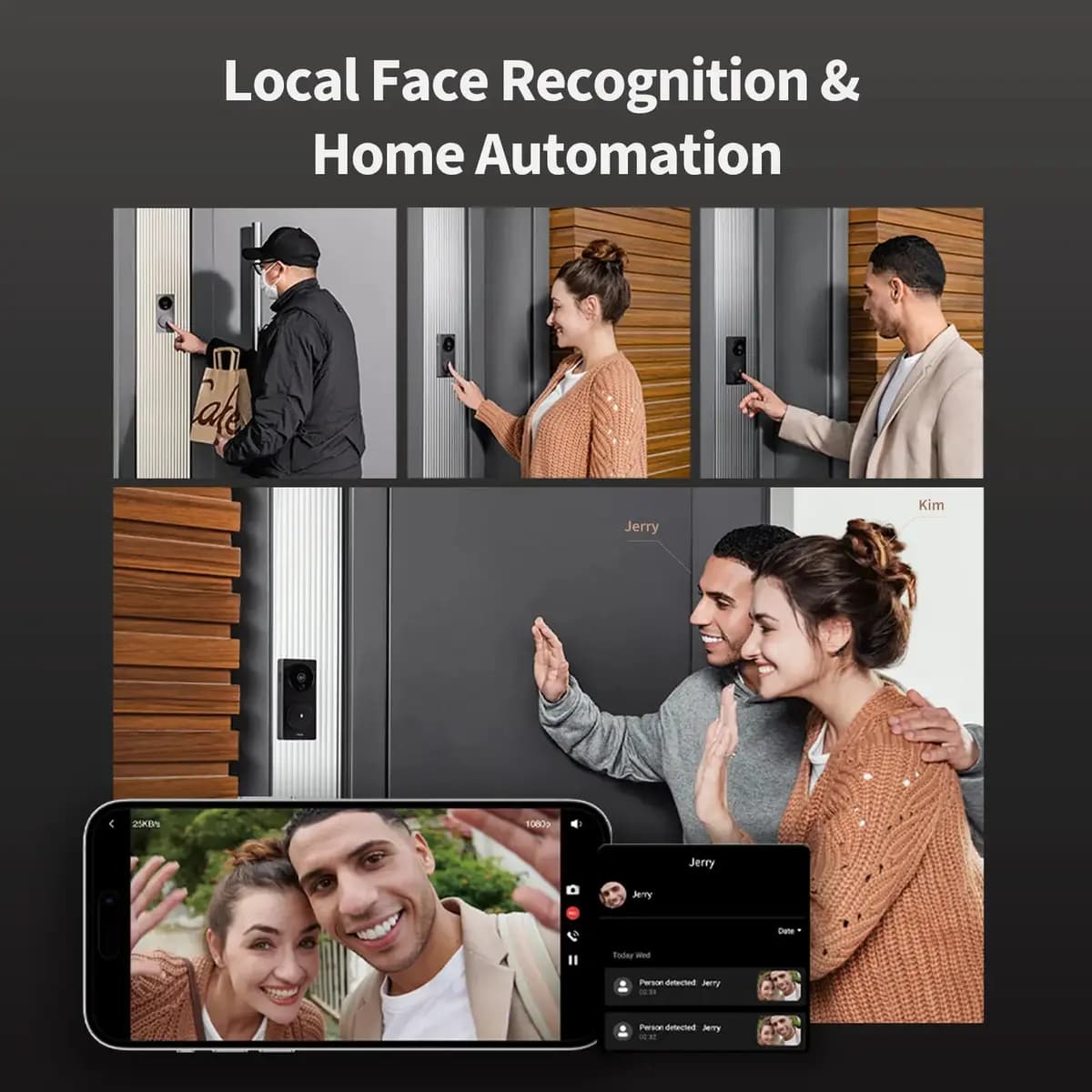 Aqara Video Doorbell G4 [1080p, 162 degrees (subtended angle), IPX3]