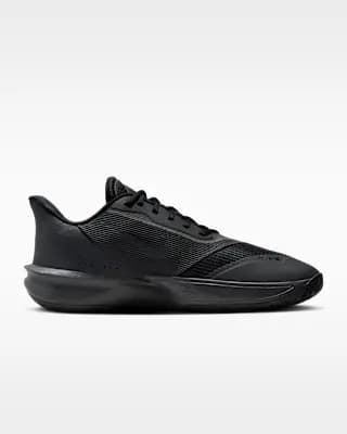 Nike Precision 7 Men's Basketball Shoes Black/Anthracite [Black/Anthracite, M 3.5 / W 5, M 4 / W 5.5, M 4.5 / W 6, M 5 / W 6.5, M 5.5 /, No-sew overlays]