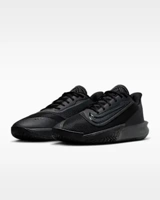 Nike Precision 7 Men's Basketball Shoes Black/Anthracite [Black/Anthracite, M 3.5 / W 5, M 4 / W 5.5, M 4.5 / W 6, M 5 / W 6.5, M 5.5 /, No-sew overlays]
