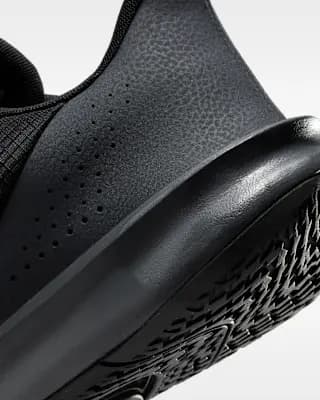 Nike Precision 7 Men's Basketball Shoes Black/Anthracite [Black/Anthracite, M 3.5 / W 5, M 4 / W 5.5, M 4.5 / W 6, M 5 / W 6.5, M 5.5 /, No-sew overlays]