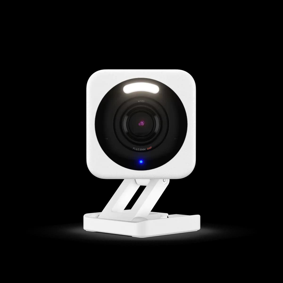 Wyze Cam v4 White 1 Pack [2.5K QHD, IP65, Wi-Fi 6]