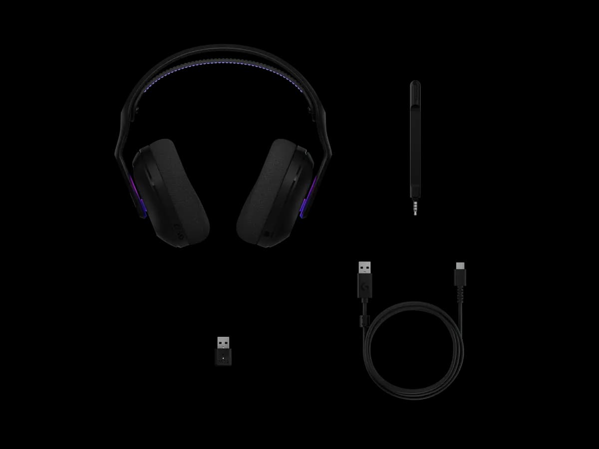 Logitech G522 LIGHTSPEED - Black [7.92 in (201.1 mm), 7.26 in (184.4 mm), 3.19 in (81 mm)]