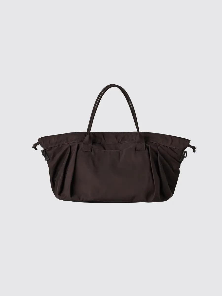 Uniqlo Drawstring Bag Dark Brown [Imported, Do not wash, Do not dry clean, UNIQLO : C View the full collection]