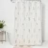 Climbing Floral Shower Curtain Pink - Threshold™ [72 Inches (H) x 72 Inches (W), 1.49 Pounds, Chloride Free]