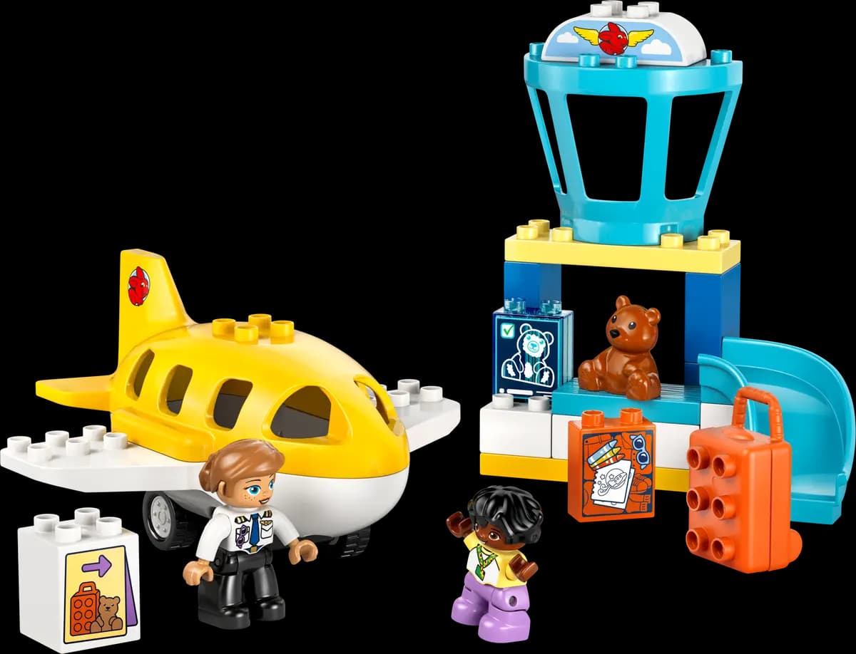 LEGO First Time at the Airport 10443 [23 pieces, ages 2+, DUPLO®]