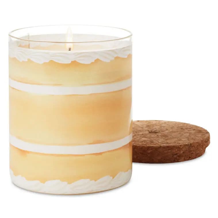 Dahlia and Jasmine Scented 2-Wick Jar Candle, 14.5 oz. [Soy-blend wax glass jar candle featu, Dahlia and jasmine., Scented jar candle makes a great gif, 14.5 oz.]