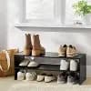 31'' Stackable Shelf Black - Brightroom™ [6 Pounds, Particle Board (Frame), Open Shelves]
