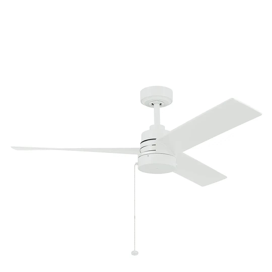 Kichler Spyn Lite Ceiling Fan Black | Black [Attribute 52", Attribute 3 Blades, Diameter 52]