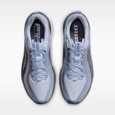 Nike Pegasus 42 GORE-TEX Men's Waterproof Road Running Shoes Light Armory Blue/Gridiron/Football Grey/Metallic Dark Grey [Approx. 323g/11.3oz (Men's US 10), 10mm, Reflective detail