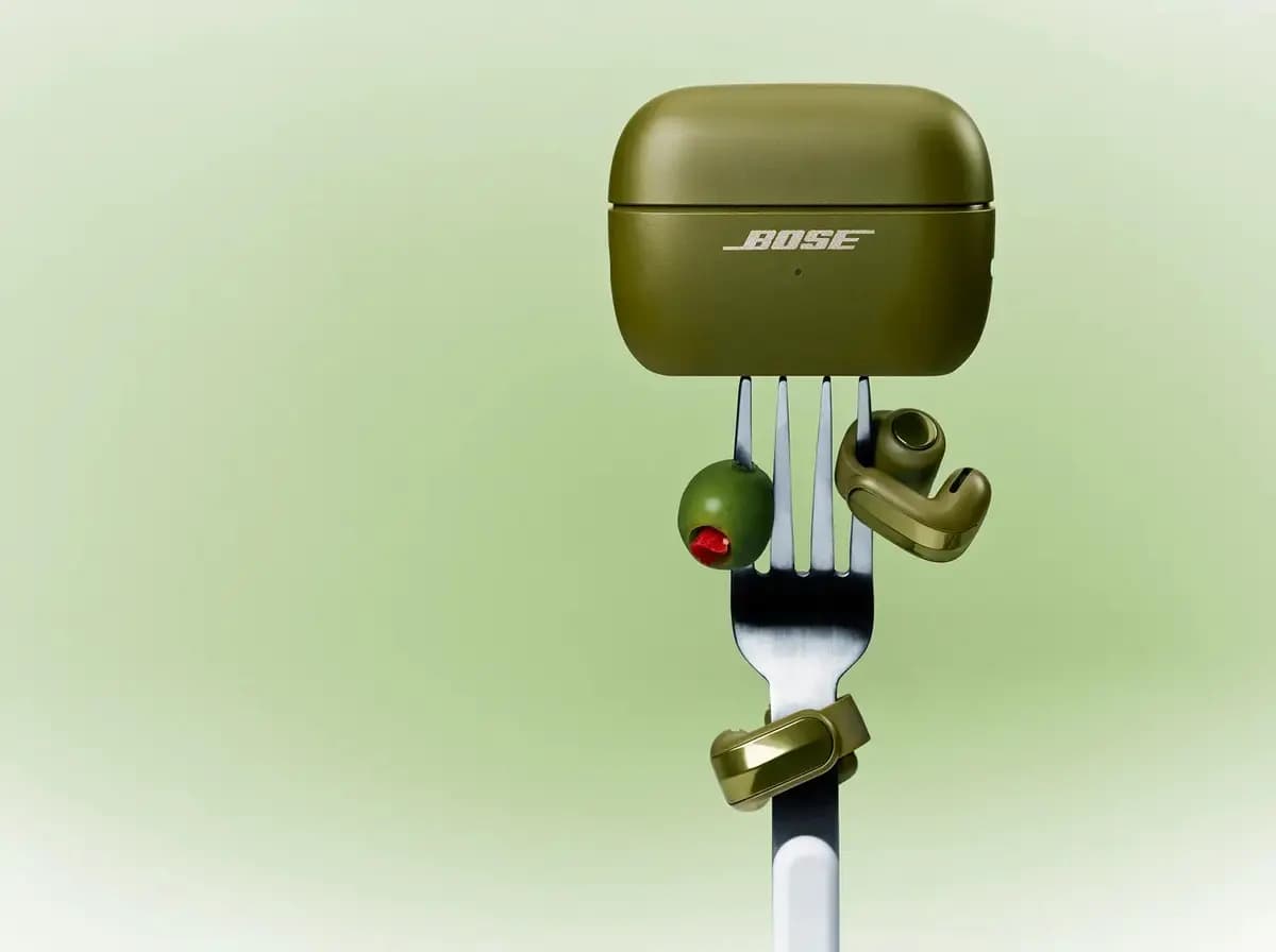 Bose Ultra Open Earbuds (2nd Gen) Olive Green [Open Ear, 2 Microphones, No]