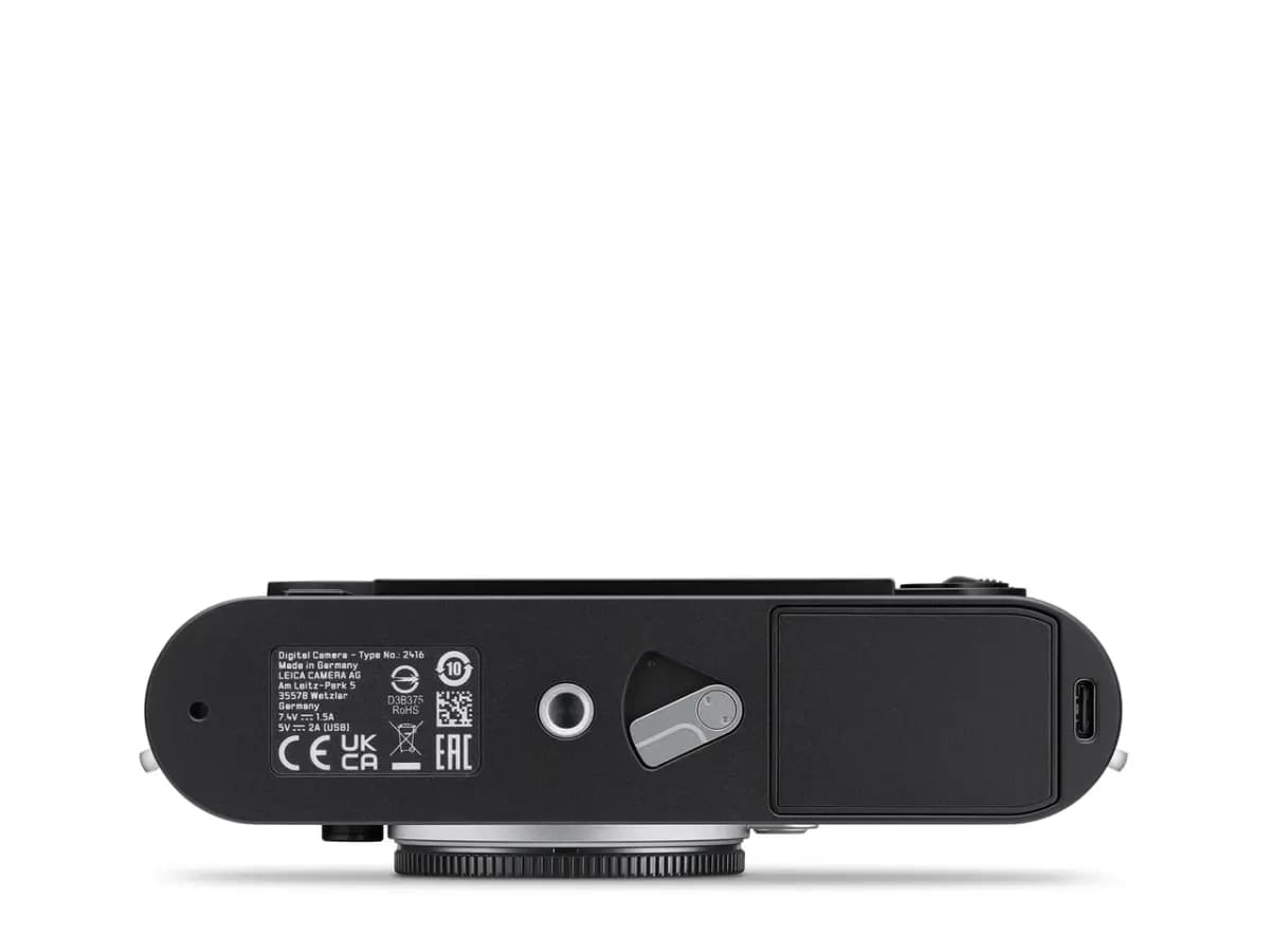 Leica M11-P in Black [Compact digital view and rangefinder system camera, Full-frame BSI CMOS sensor with Triple Resolution Technology, Maestro III processor for high-speed image p