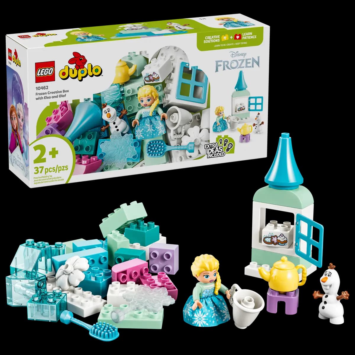 LEGO Frozen Creative Box with Elsa and Olaf 10462 [37 pieces, ages 2+, Disney™]
