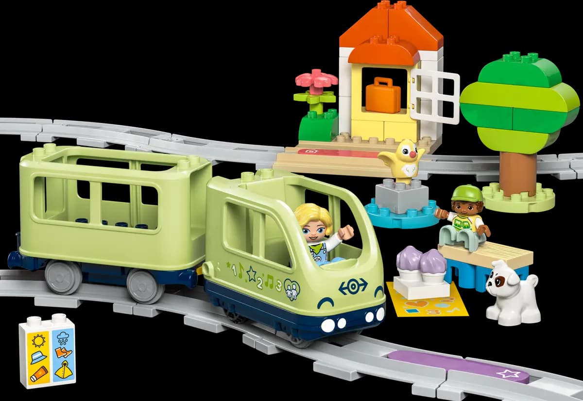 LEGO Interactive Adventure Train 10427 [57 pieces, ages 2+, DUPLOÃƒÆ’Ã†â€™ÃƒÂ¢Ã¢â€šÂ¬Ã…Â¡ÃƒÆ’Ã¢â‚¬Å¡Ãƒâ€šÃ‚Â®]