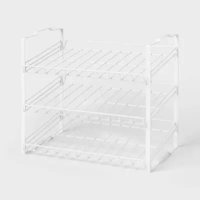 3 Tier Can Pantry Organizer - Brightroom™ [3.3 Pounds, Steel, Stackable Design]