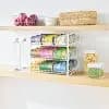3 Tier Can Pantry Organizer - Brightroom™ [3.3 Pounds, Steel, Stackable Design]