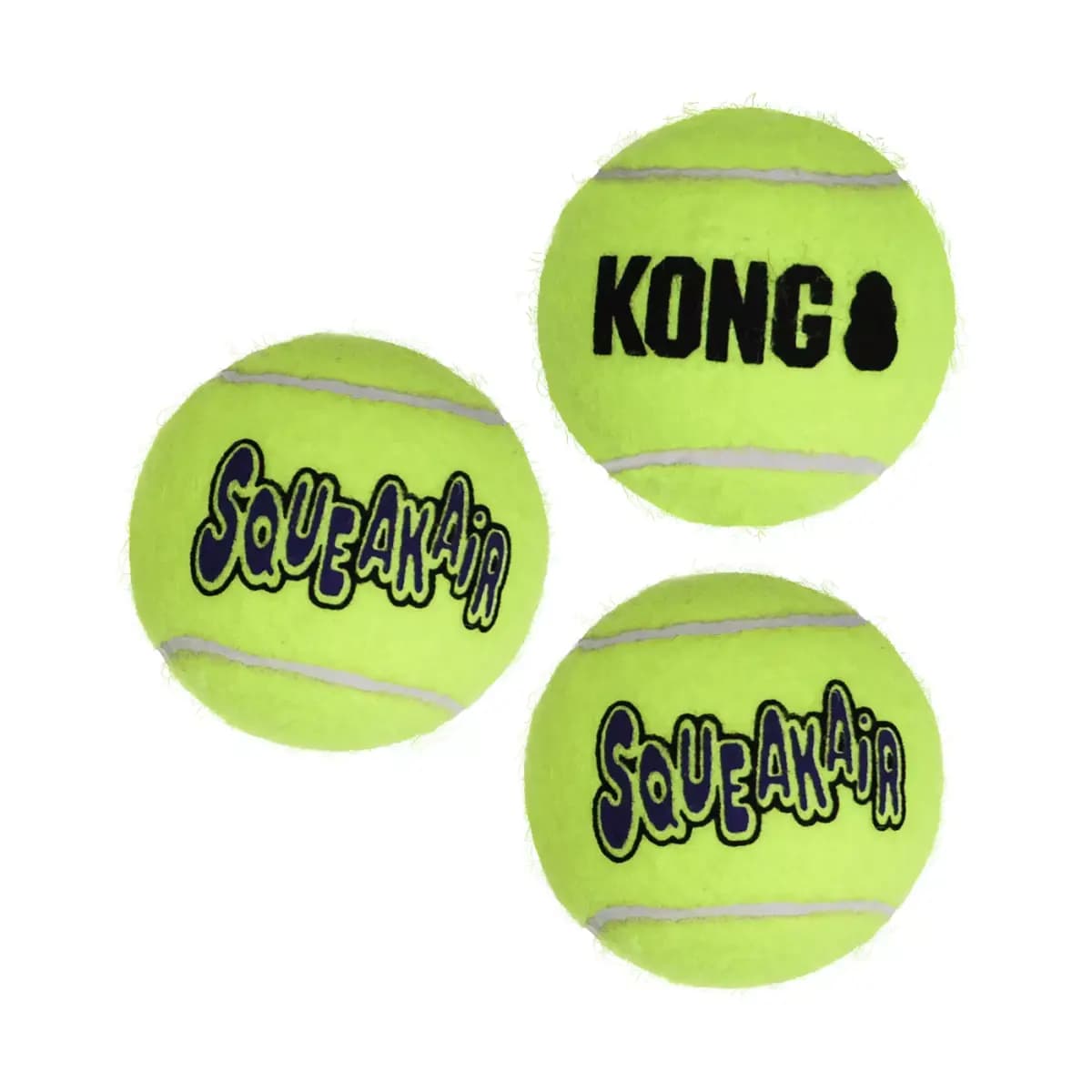 KONG® AirDog® Tennis Ball Set Squeaker Dog Toy - 3 Pack [Description and Overview The KONG SqueakAir® Ball combines two cl, Product Brand & Name KONG SqueakAir® Balls Md, Intended 