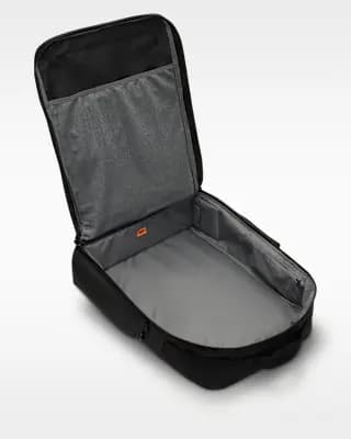 Nike Utility Elite Backpack (37L) Black/Black/White [Body: 100% polyester, Spot clean, ONE SIZE]