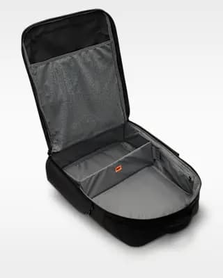 Nike Utility Elite Backpack (37L) Black/Black/White [Body: 100% polyester, Spot clean, ONE SIZE]