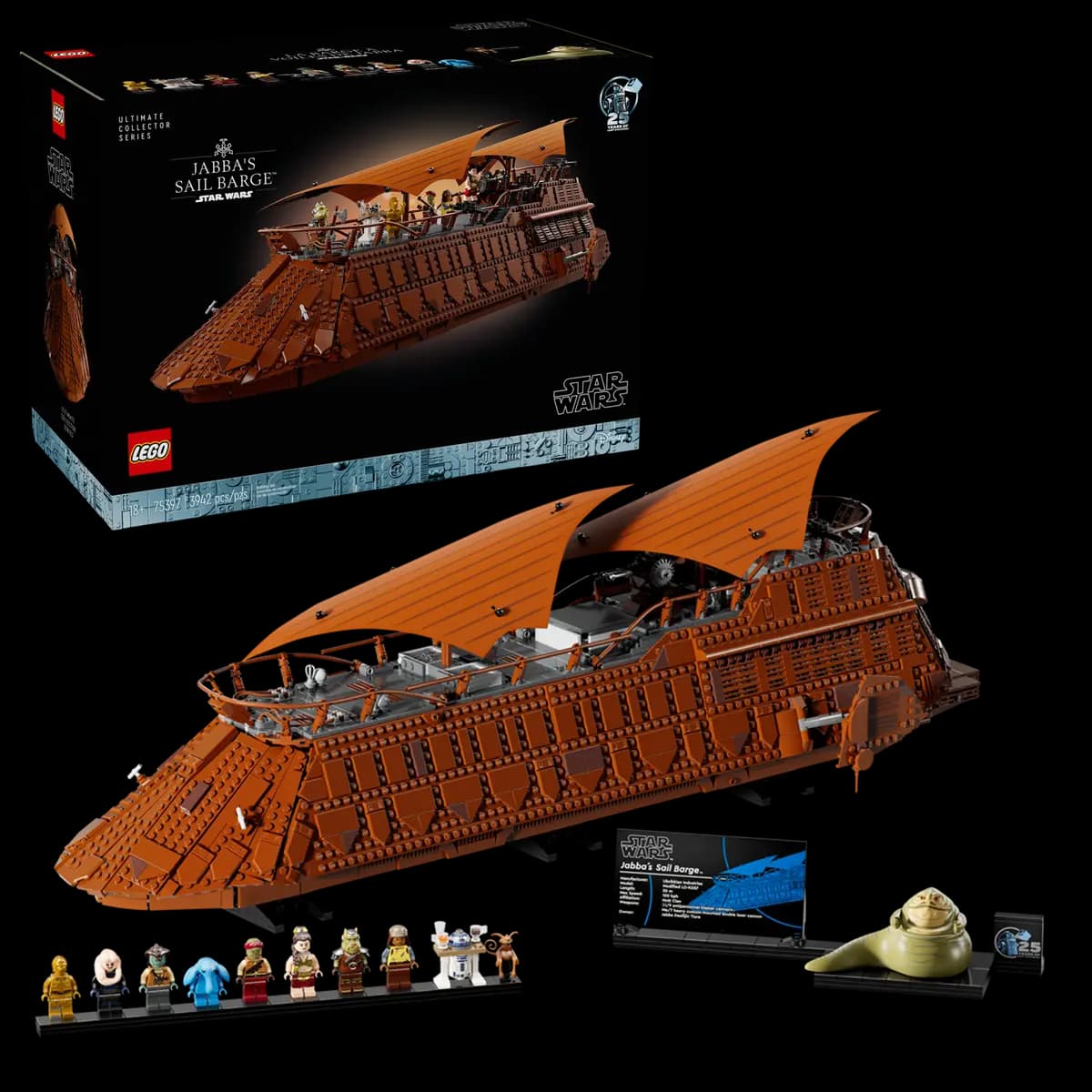 LEGO Jabba's Sail Barge™ 75397 [3943 pieces, ages 18+, Star Wars™]