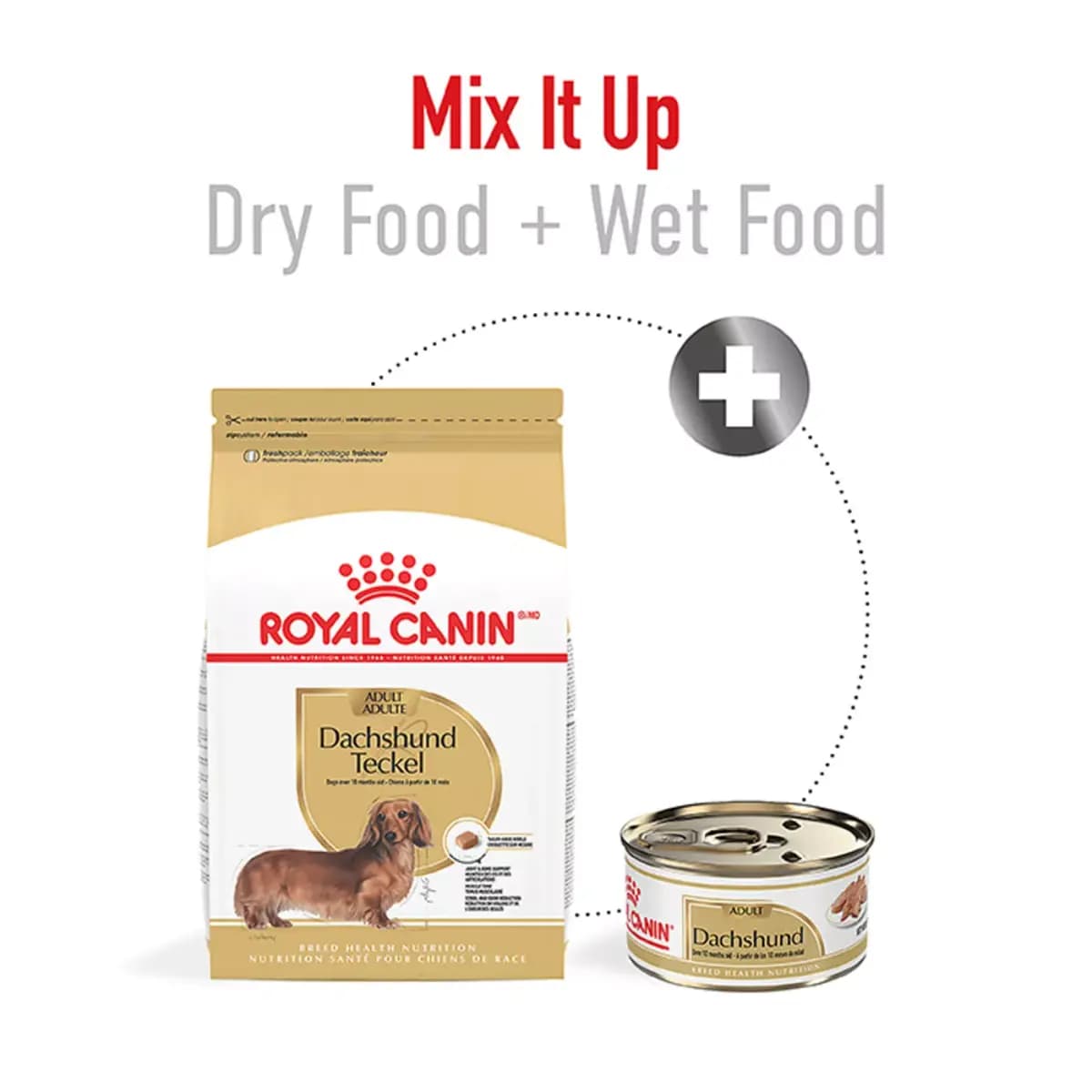 Royal Canin Breed Health Nutrition Dachshund Adult Dry Dog Food [Species Dog, Brand Royal Canin® BREED HEALTH NUTRITION®, Food Type Kibble, Breed Size Small]