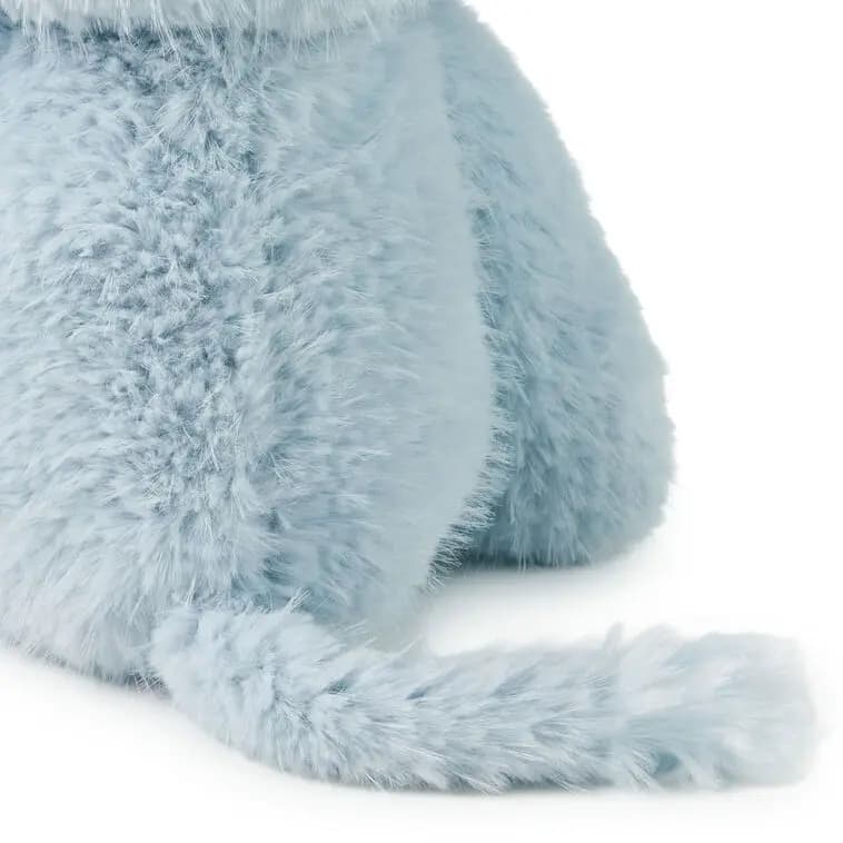 Blue Elephant Plush, 10\ [Dimensions 8'' W x 10'' H x 8'' D, Material Plush fabric., Count 1, Care instructions To clean, wipe with a damp cloth.]
