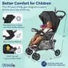 Kolcraft Cloud Premier Lightweight Stroller - Black [Dimensions (Overall) 39 Inches (H) x 18 Inches (W) x 31.25 In, Weight 11 Pounds, Holds up to 50 Pounds, Dimensions (Collapsed) 