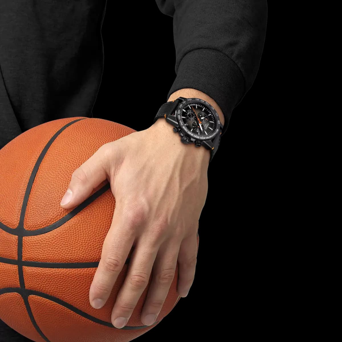 Tissot Supersport Chrono Basketball Edition 45.5mm Grey gradient [45.50 mm, Quartz chronograph PowerDrive, 100 m]