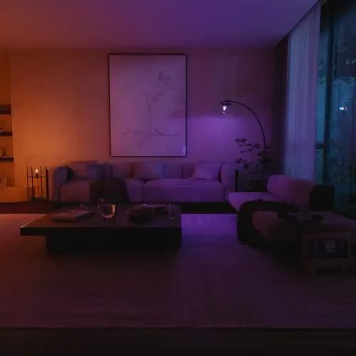 Philips Hue B39 E12 White and color LED candelabra bulb [Socket E12, Nominal lifetime 25,000, Ambient temperature range -4 to +113 °F]