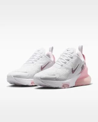 Nike Air Max 270 Premium Women's Shoes White/Pink Foam/Pearl Pink/Metallic Silver [White/Pink Foam/Pearl Pink/Metallic Silver, W 5 / M 3.5, W 5.5 / M 4, W 6 / M 4.5, W 6.5 / M 5, W