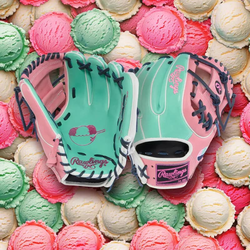 Rawlings Rawlings Ice Cream Bowl Heart of the Hide 11.5 in Infield Glove, Right Hand Throw [R00720628, Conventional, Exclusive]