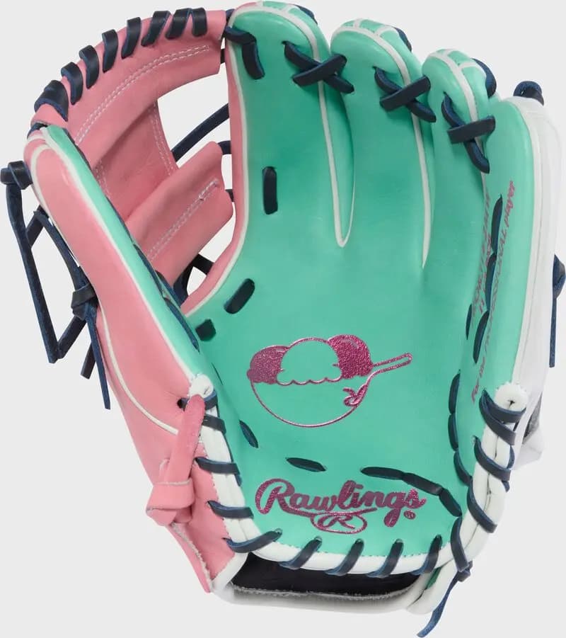Rawlings Rawlings Ice Cream Bowl Heart of the Hide 11.5 in Infield Glove, Right Hand Throw [R00720628, Conventional, Exclusive]