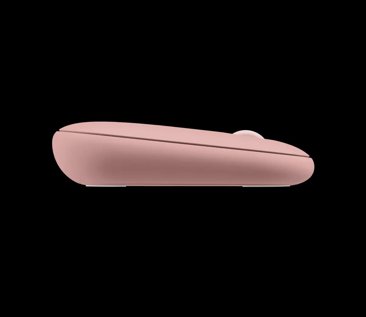 Logitech Pebble Mouse 2 M350s - Tonal Rose [4.17 in (106 mm), 2.31 in (58.7 mm), 1.05 in (26.62 mm)]