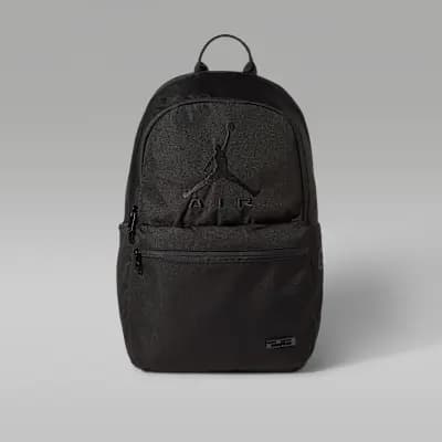 Jordan Air Backpack (22.6L) Black/Black/Black [Black/Black/Black, 100% polyester, Spot Clean]