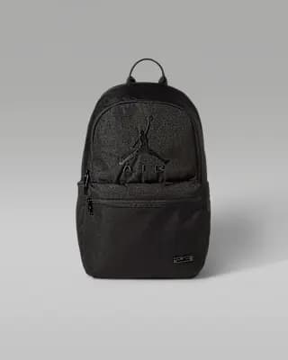 Jordan Air Backpack (22.6L) Black/Black/Black [Black/Black/Black, 100% polyester, Spot Clean]