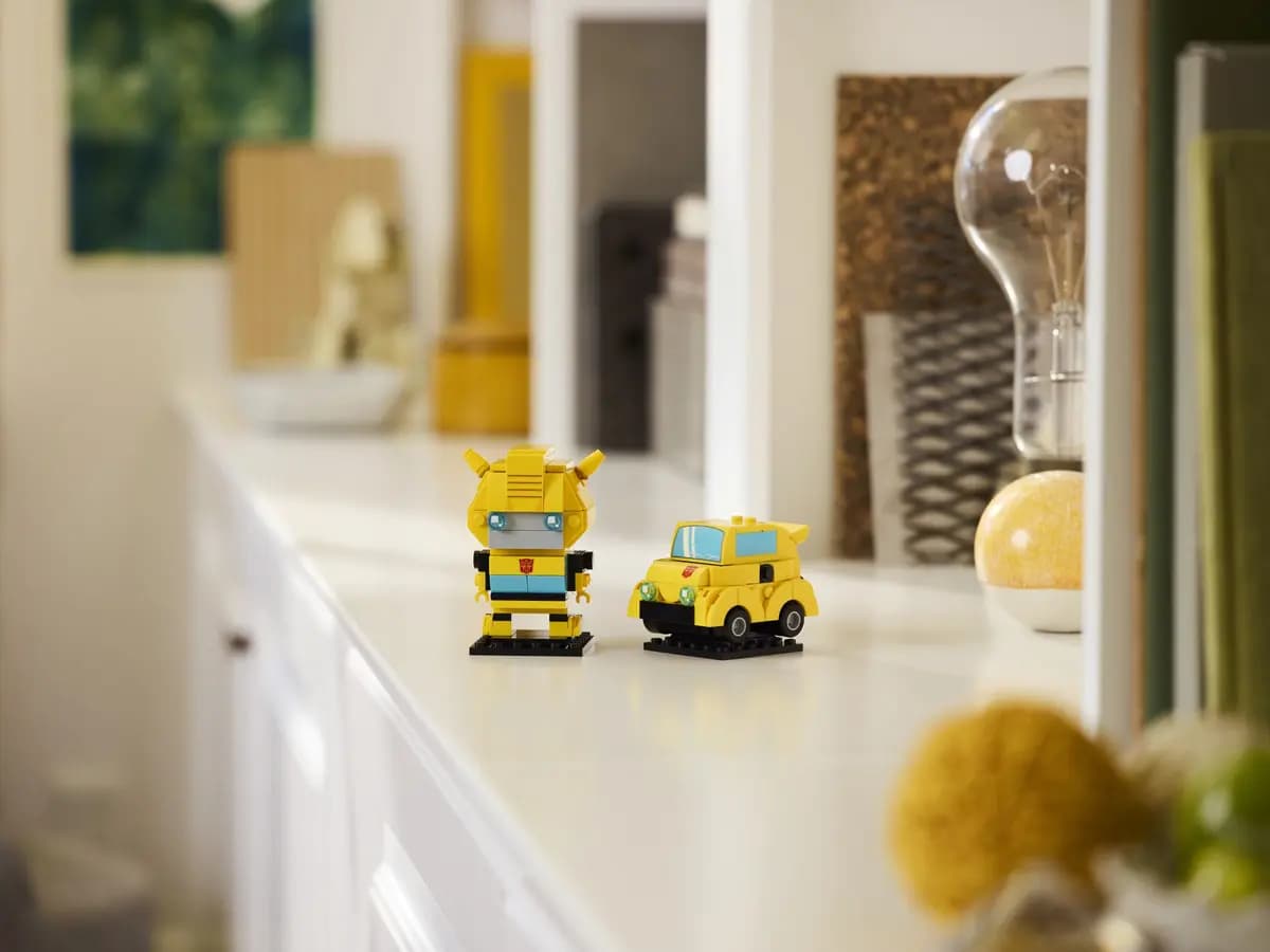 LEGO Bumblebee Robot & Vehicle 40804 [253 pieces, ages 10+, BrickHeadz]